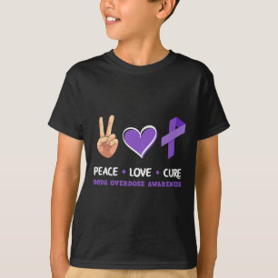 T-shirt Sensibilisation à l'overdose de médicament