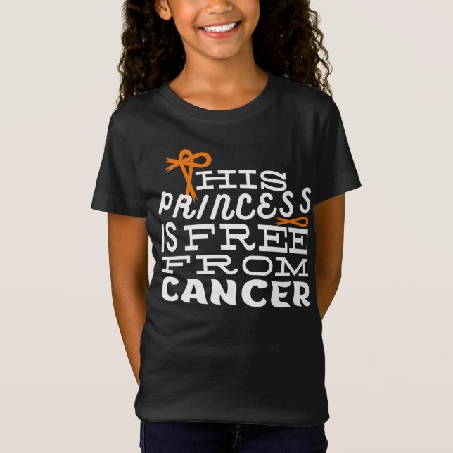 T-Shirt SENSIBILISATION AU CANCER - CETTE PRINCESSE EST LI (Devant)