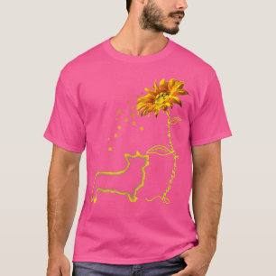 T-shirt Sensibilisation au cancer chez l'enfant Tournesol 