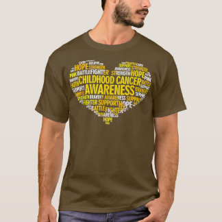 T-shirt Sensibilisation au cancer chez les enfants Espéran