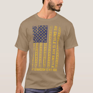 T-shirt Sensibilisation au cancer chez les enfants Septemb