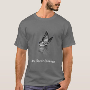 T-shirt Sensibilisation au cancer de la peau du ruban papi