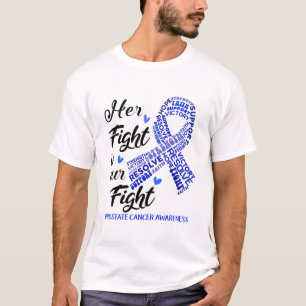 T-shirt Sensibilisation au cancer de la prostate Son comba