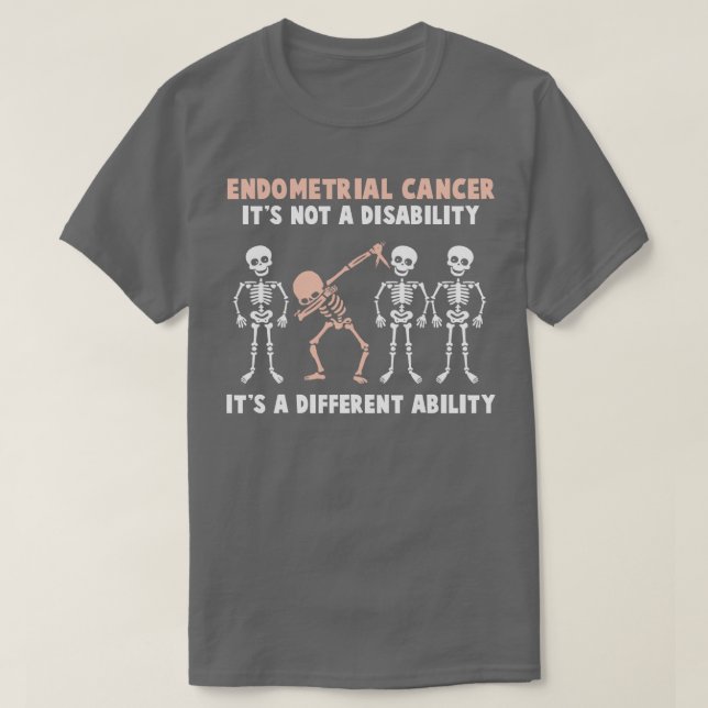 T-shirt Sensibilisation au cancer de l'estomac Ce n'est pa (Design devant)