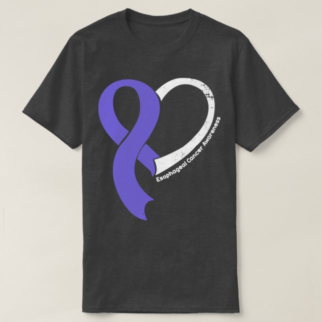 T-shirt Sensibilisation au cancer de l'oesophage Les gens  (Design devant)