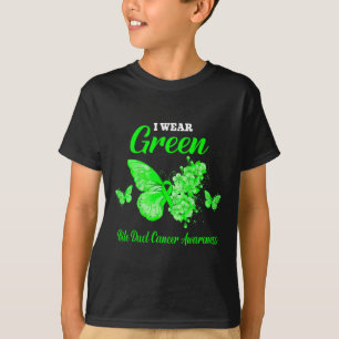 T-shirt Sensibilisation au cancer des canaux Je porte un p