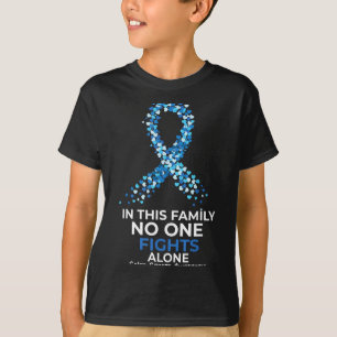T-shirt Sensibilisation au cancer du côlon colorectal Ruba