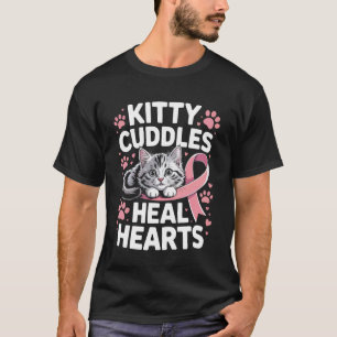 T-shirt Sensibilisation au cancer du sein Chat amateur de 