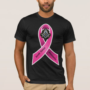 T-shirt Sensibilisation au cancer du sein de la Freemason