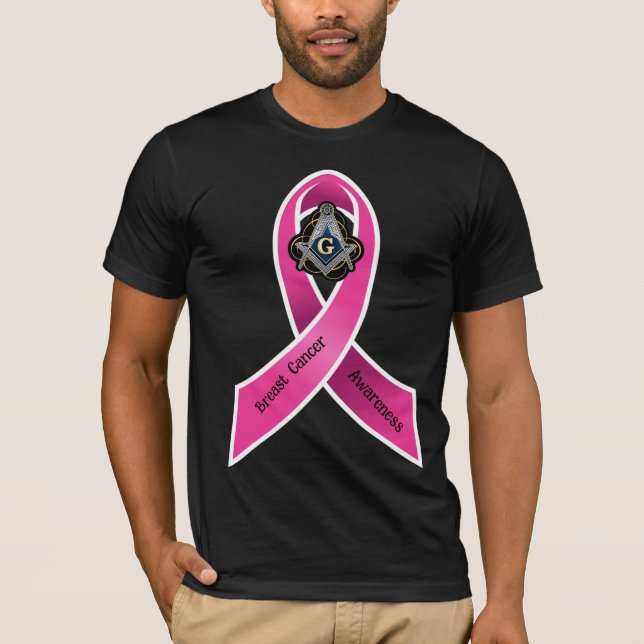 T-shirt Sensibilisation au cancer du sein de la Freemason (Devant)