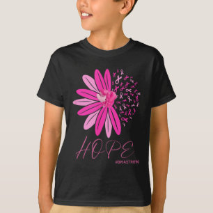 T-shirt Sensibilisation au cancer du sein de l'espoir