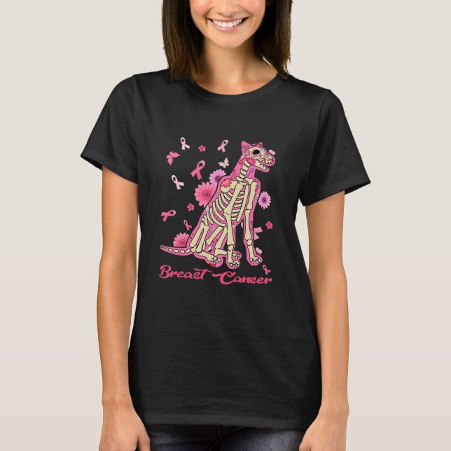 T-shirt Sensibilisation au cancer du sein Doberman Sugar S (Devant)