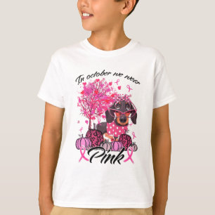 T-shirt Sensibilisation Au Cancer Du Sein En Octobre Nous