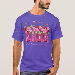 T-shirt Sensibilisation au cancer du sein Espoir Pink Ribb
