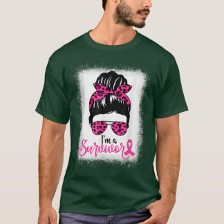 T-shirt Sensibilisation au cancer du sein Femmes survivant