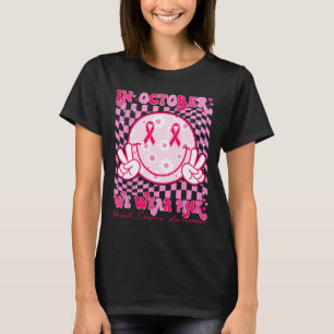 T-shirt Sensibilisation au cancer du sein Hommes Femmes En