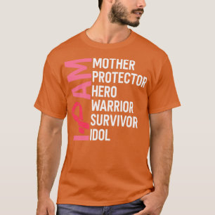 T-shirt Sensibilisation au cancer du sein Je suis Mère Hér