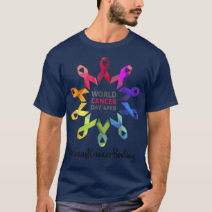 T-shirt Sensibilisation au cancer du sein Journée mondiale