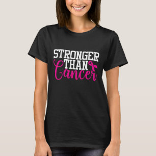 T-shirt Sensibilisation au cancer du sein Plus fort que l