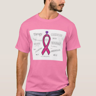 T-shirt Sensibilisation au cancer du sein rose
