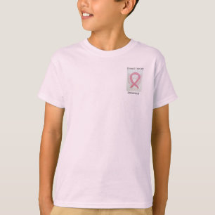 T-shirt Sensibilisation au cancer du sein Ruban rose Angel