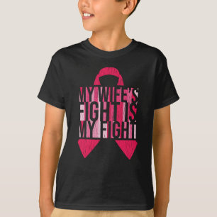 T-shirt Sensibilisation au cancer du sein Soutien aux femm