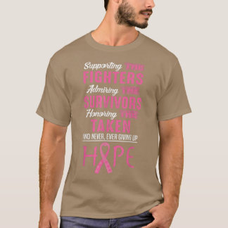 T-shirt Sensibilisation au cancer du sein T Sensibilisatio