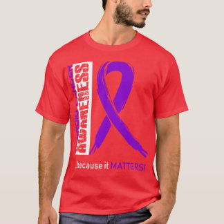 T-shirt Sensibilisation Au Cancer Du Thyroïde Parce Que So
