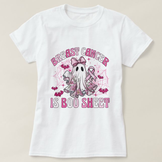 T-shirt Sensibilisation au cancer Nous Portons Rose (Design devant)