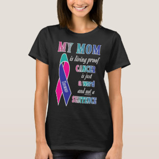 T-shirt Sensibilisation au cancer S (maman)
