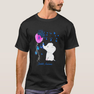 T-shirt Sensibilisation au diabète des éléphants - Diabète