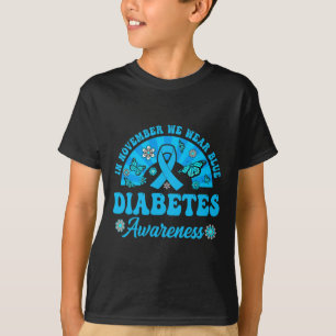 T-shirt Sensibilisation Au Diabète En Novembre Nous Porton