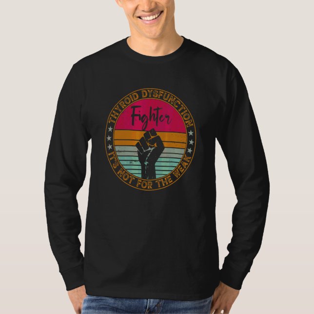 T-shirt Sensibilisation au dysfonctionnement thyroïdien ch (Devant)