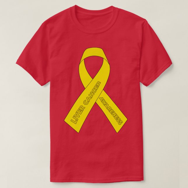 T-shirt Sensibilisation au foie (Design devant)