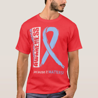 T-shirt Sensibilisation Au lymphoedème Parce Que Son Impor