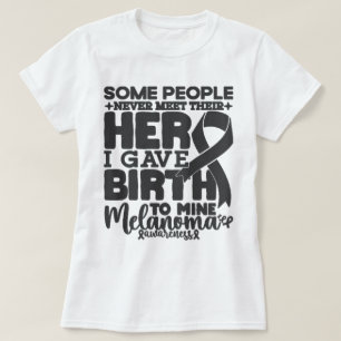 T-shirt Sensibilisation au mélanome Certaines personnes ne