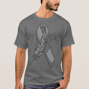 T-shirt Sensibilisation au mélanome Les oiseaux noirs au r