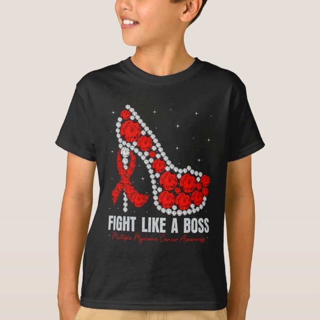 T-shirt Sensibilisation au myélome multiple Lutter contre  (Devant)
