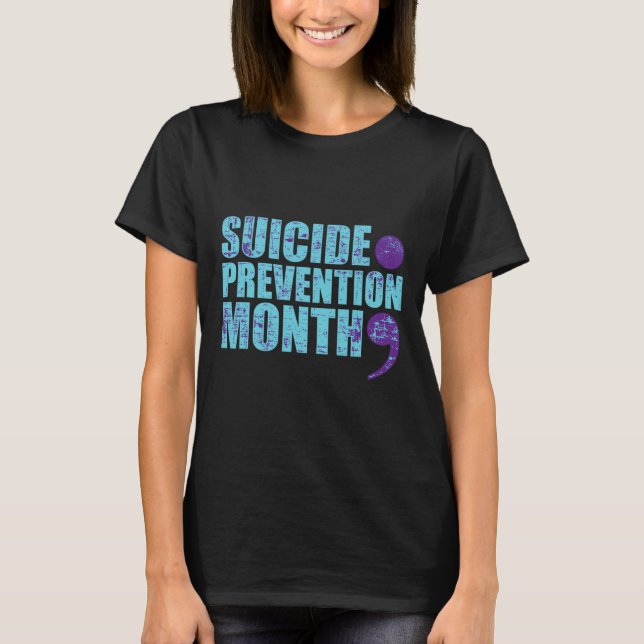T-shirt Sensibilisation au suicide (Devant)