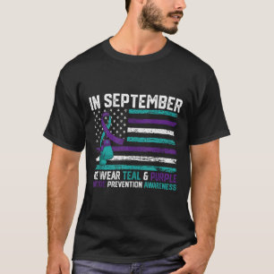 T-shirt Sensibilisation au suicide 2024 En Septembre Nous