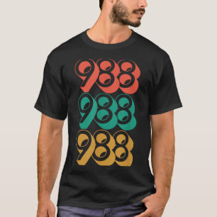 T-shirt Sensibilisation au suicide - 988 Chemise - Prévent