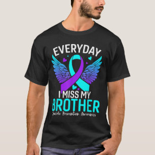 T-shirt Sensibilisation au suicide Frère-chemise Préventio