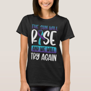 T-shirt Sensibilisation au suicide _Le Soleil va se lever