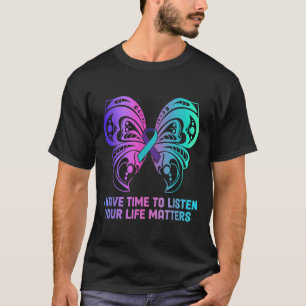 T-shirt Sensibilisation au suicide Santé mentale - J'Ai Le