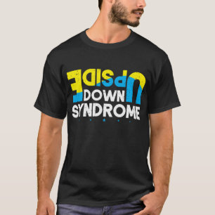 T-shirt Sensibilisation au syndrome à l'envers Éducation s