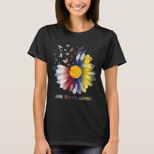 T-shirt Sensibilisation au syndrome d'alagille papillon de