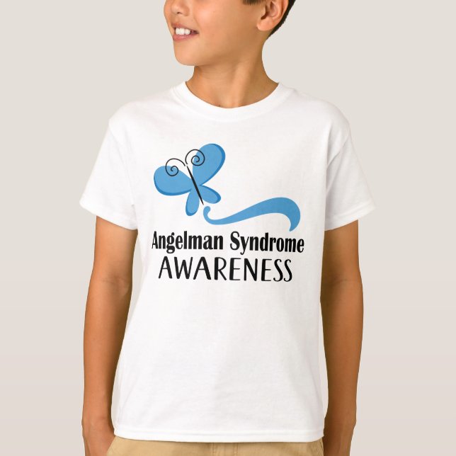 T-shirt Sensibilisation au syndrome d'Angelman (Devant)