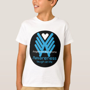 T-shirt Sensibilisation au syndrome de angleman