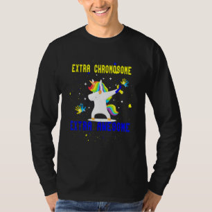 T-shirt Sensibilisation au syndrome de Down de la licorne 