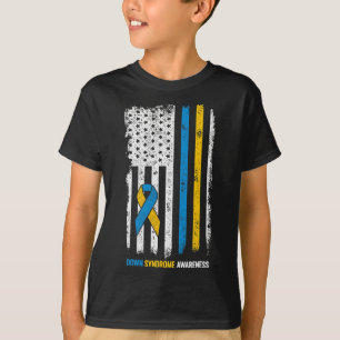 T-shirt Sensibilisation au syndrome de Down Syndrom du dra